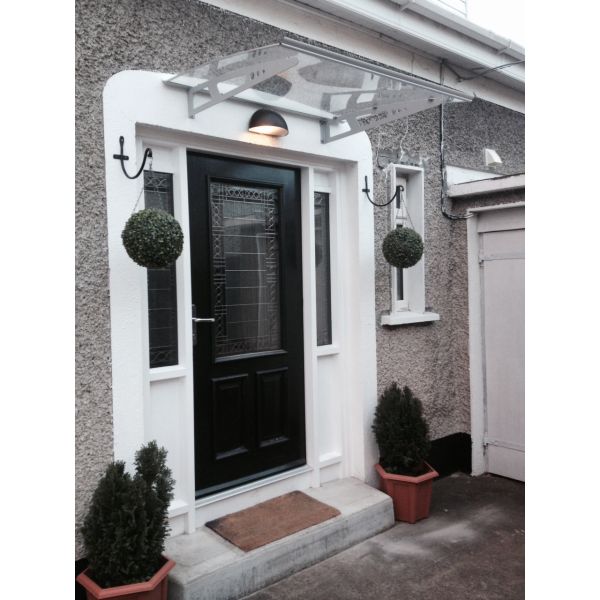 canopy/awning with aluminium alloy bracket