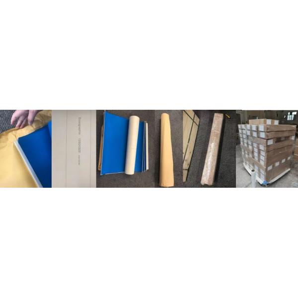 Polished Offset Web Printing Rubber Blanket 76 - 80 Hardness