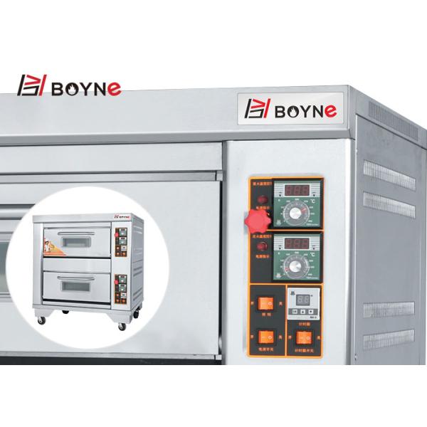 Two Deck Four Tray 430 13.2kw Bakery Deck Oven