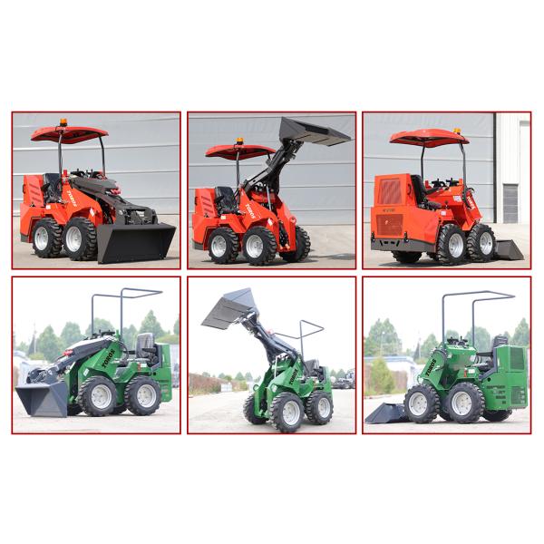 TRS-360Z Mini Skid Steer Loader EPA Approved Small Loader Diesel Powered Multiple color options