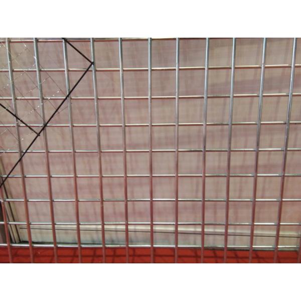 3.0 mm Flat Surface Powder Coated Wire Mesh Panels Durable For Construction