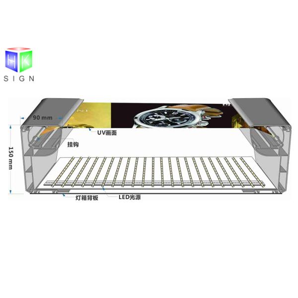 Custom Back Lit Big Light Box Advertising Display Box Snap Clip Frame