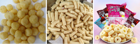 Twin Screw Grinding Corn Puff Extruder Machine Stainless Steel