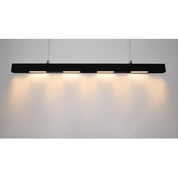 White Black Suspended LED Linear Light 3000lm IP20 UGR19 SMD2835 3030