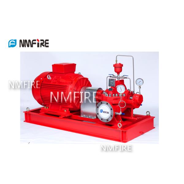 Electrical Fire Fighting Pump System / Bronze Impeller End Suction Fire Pump