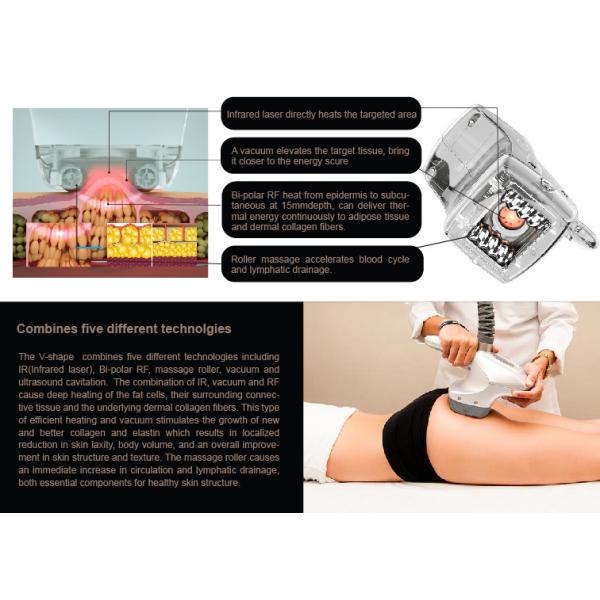 4 Handles Roller Ir Cavitation Rf Vacuum Slimming Machine Velaslim 3