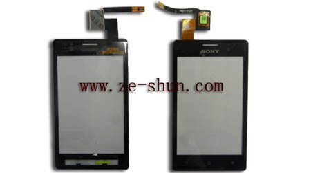 Cell Phone Replacement Touch Screens for Sony Ericsson ST27 Touchscreen black