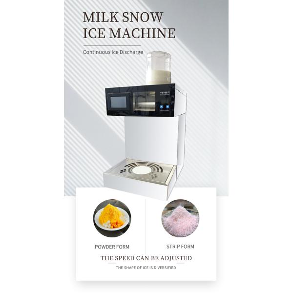 Customized Dessert Bingsu Shaved Snow Ice Machine Snow Flake Cream Bingsu Machine
