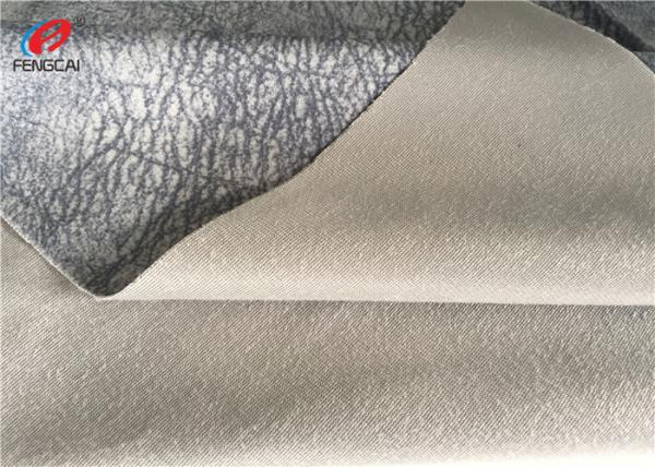 Customized Color Sofa Cover Grey Velvet Upholstery Fabric For Furniture