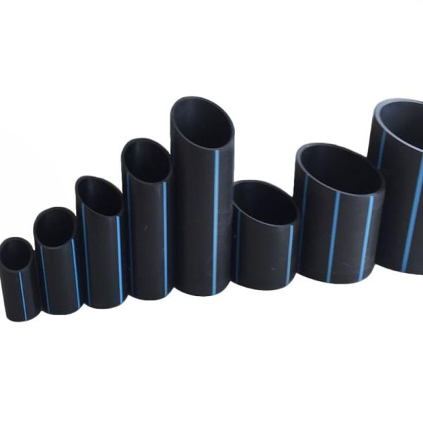 Black Hdpe Water Supply Pipe PE Pipe Irrigation Pipe Rolls Customized