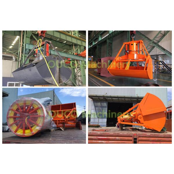 Clamshell Bulk Cargo Electro Hydraulic Grab Bucket