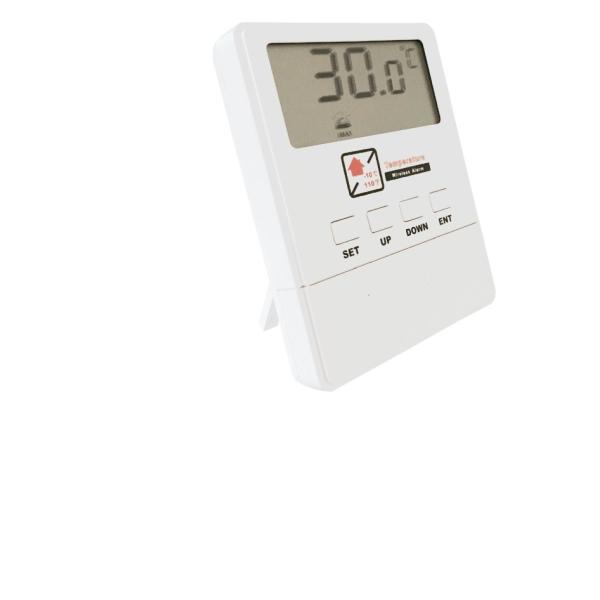 433mhz Heat Co Monoxide Detector Temperature Sensor ABS Plastic For Fire Alarm System