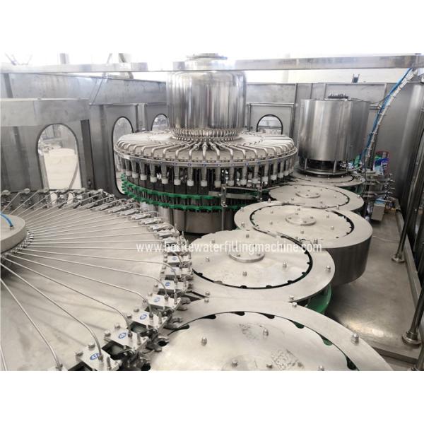 3 In 1 Monoblock Isobaric 24bpm Bottle Filling Machine