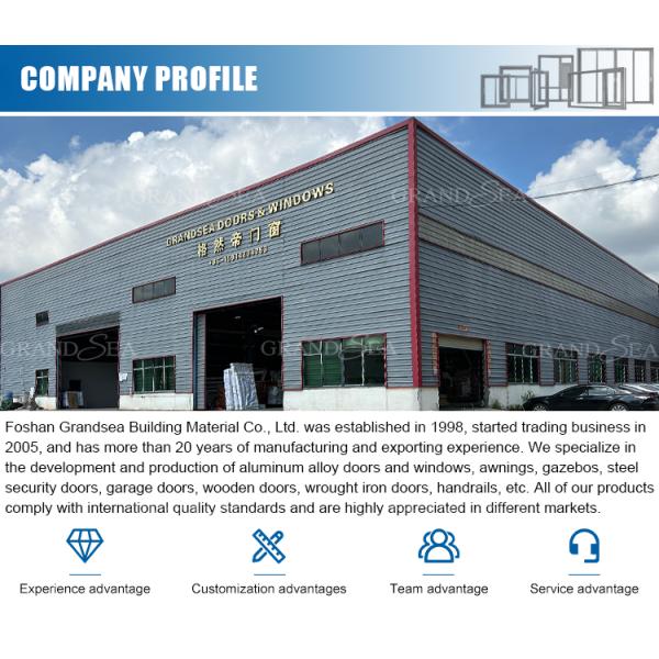 Modern Designed Stainless Steel Door Finished Surface Side Opening for Industrial Workshop Application Factory Supply From China