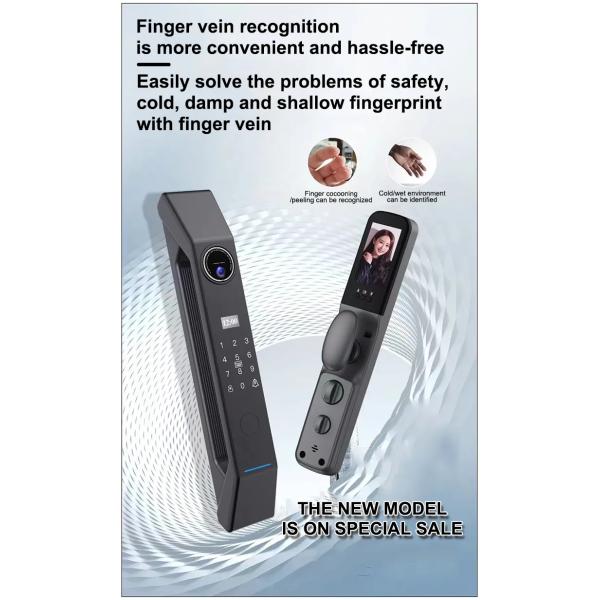 Cloud Data Storage Option end Finger Vein 3D Face Recognition Video Intercom Smart Lock