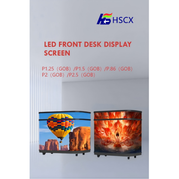 P1.86 LED display Front desk display Table LED Display DJ Booth Facade Front Desk LED Screen