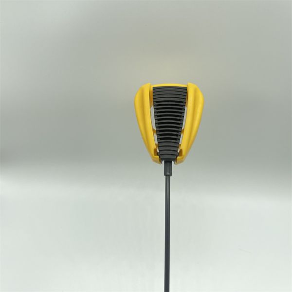 Compact folding aerosol spray cap side view