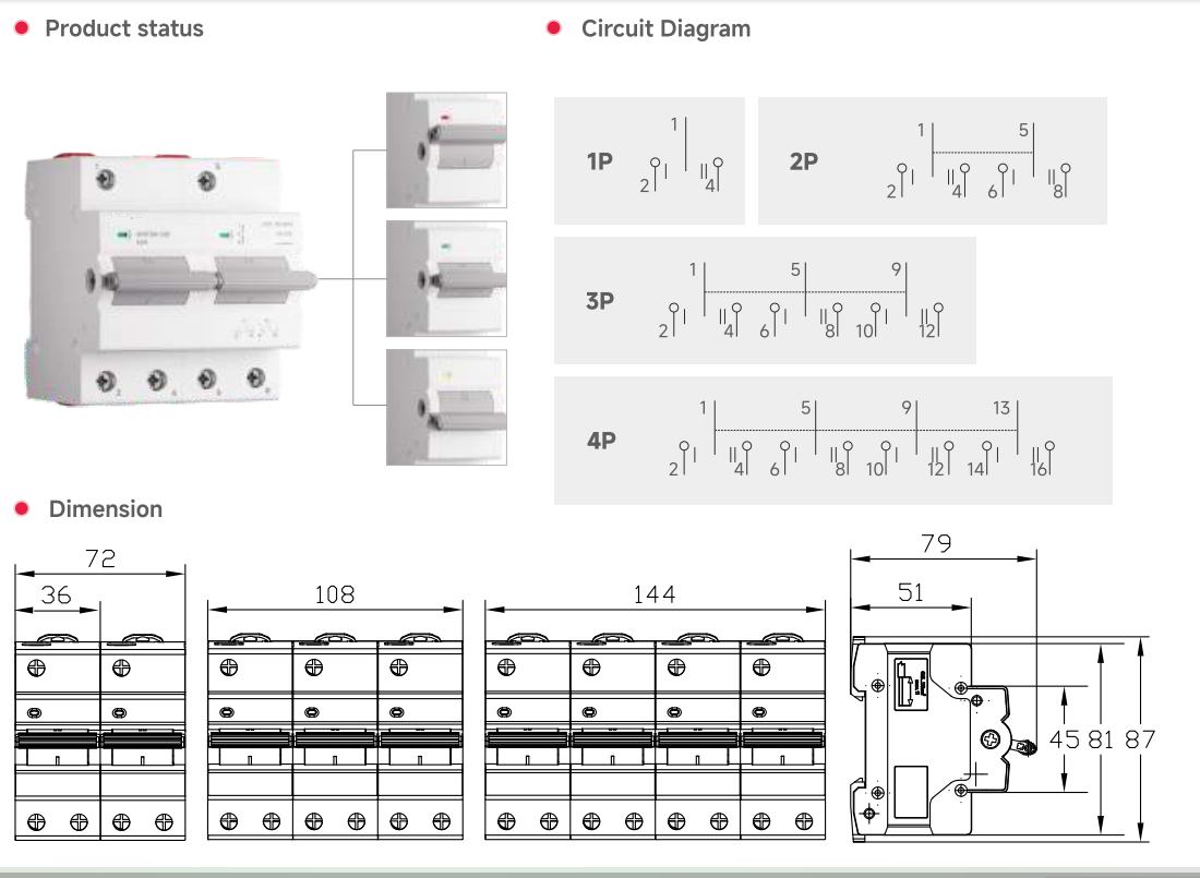 Manual transfer switch