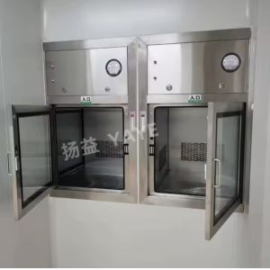 Quality Custom Static Pass Box Stainless Steel Lab Pass Box For Cleanrooms for sale
