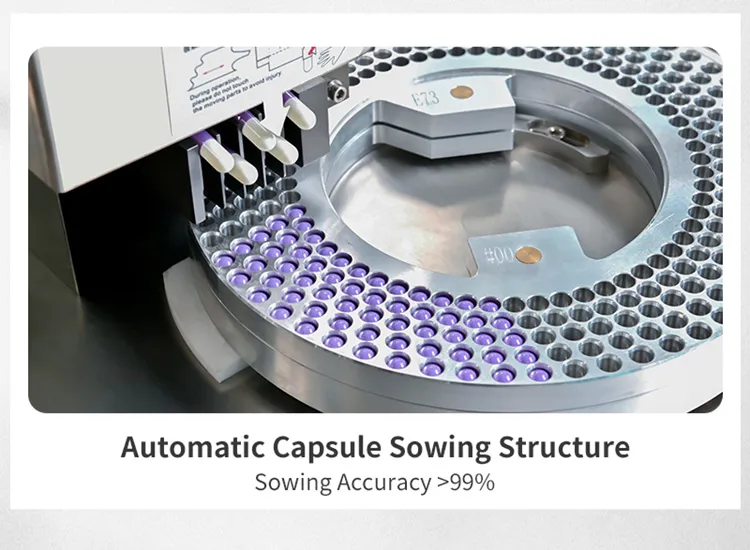 New Arrival Professional Custom Semi Capsule Machine Semi Automatic Capsule Filling Machine