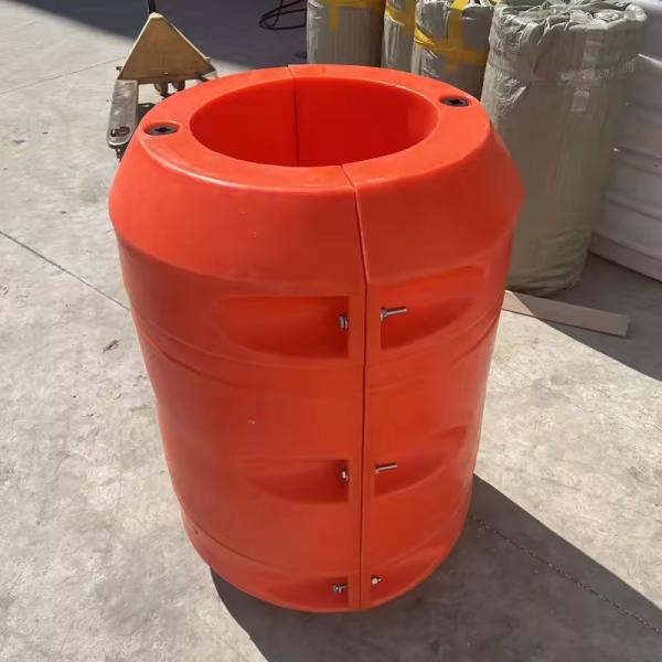 Multiple Sizes HDPE Hose Support Float High Visibility Color Low Maintenance Cost