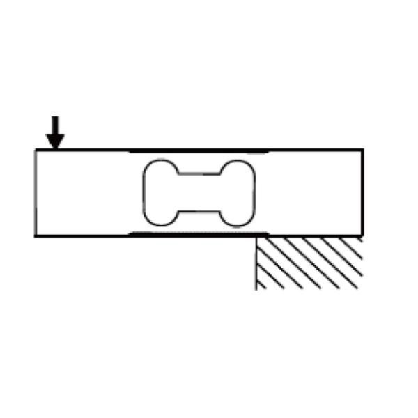 Force Measurement Load Cell Sensor 50kg-500kg High Precision Load Cell