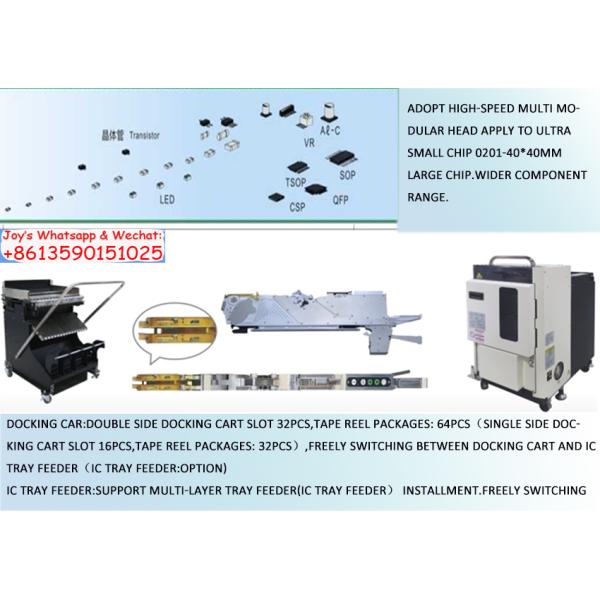 80000 CPH SMT Mounter Machine 6 Sets Flight Vision Camera For Electrical Product
