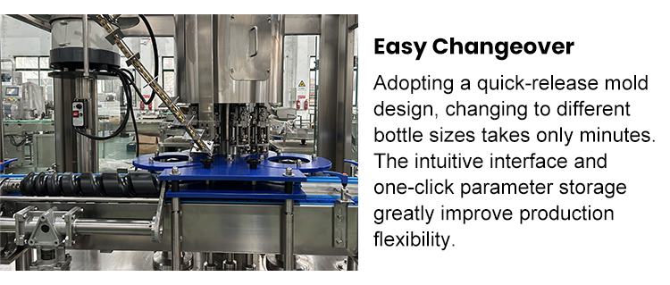 Automatic Bottle Capping Machine ROPP Capping Machine for Glass Bottle Capping Machine Production Line