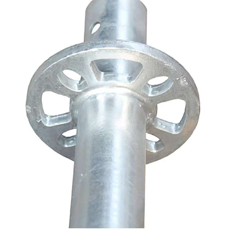 Galvanized Steel Ringlock Scaffolding System with High Impact Strength and Secure Hook Locking