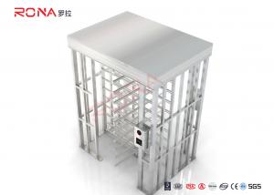Quality Bus Station Full Height Turnstiles Remote Control With Solenoid Valve Motor for sale