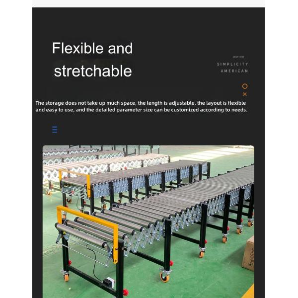 Efficiently Expandable Flexible Gravity Roller Conveyor for Smooth Operations