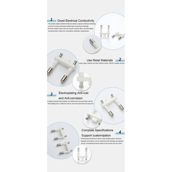 Flaming Grade UL94V-0 KC VDE Plug Insert Light Weight