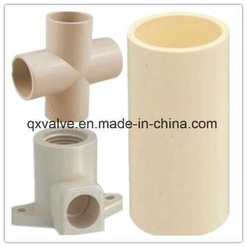 Round Head Code PVC Fitting with DIN Standard Pn16 Water Supply Type PVC Material