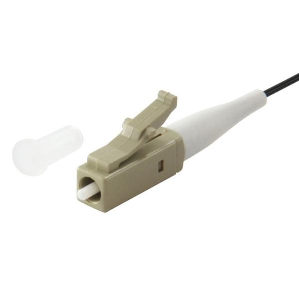 FTTB Network 1.0M Lc Pc Pigtail , Duplex Fiber Optic Cable Om4 Pigtail