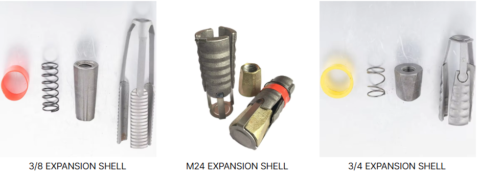 Underground Milling Roof Supporting M24 Expansion Shell Anchor