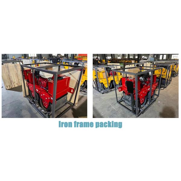 Walk Behind Vibratory Rollers Compactor with 450mm Drum Diameter and Performance at 0-5km/h Travel Speed