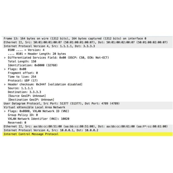 Network Packet Broker VXLAN Header Stripping Of Underlay Overlay And VTEP Ethernet Tap Device