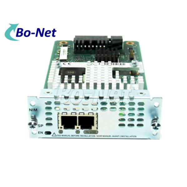 Original CISCO NIM-2FXSP ISR4000 Router Modules Cards 2-Port Network Interface Module