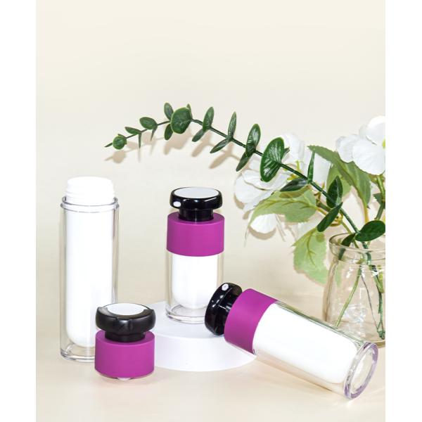 cosmetic packaging 15ml-30ml-50ml Double layer airless bottle