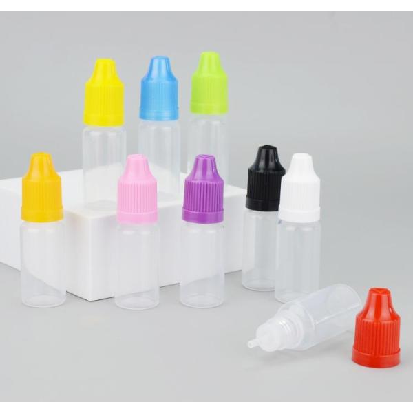 Pet Plastic 30ml E Cig Liquid Bottle With Child Tamper Proof Lid