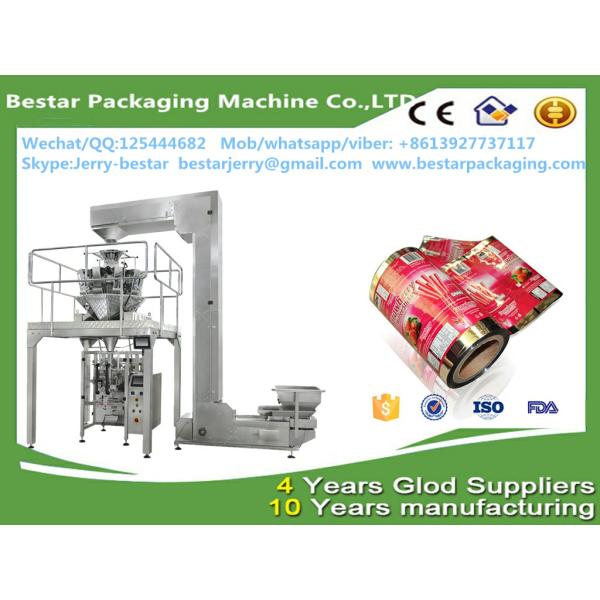 OEM grevure printing customized packaging for soap liquid with bestar packaging machine