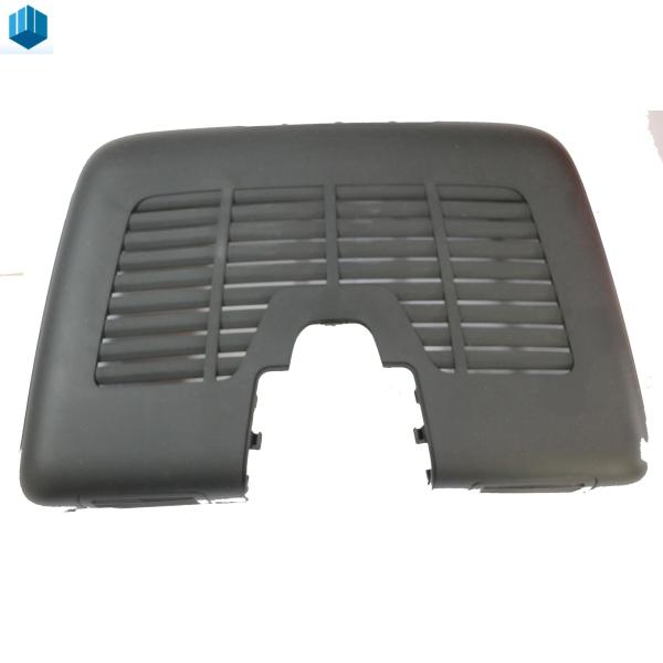 Black Electronics Injection Molding Plastic Grid Shell Cover