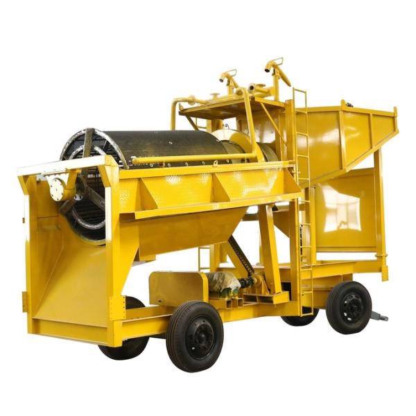 Keda Gold Trommel Screen Movable Gold Extraction Machine