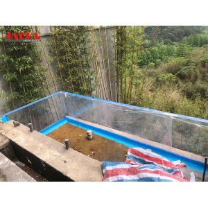 Transparent Explosion Proof Infinity Pool Custom Acrylic Pool