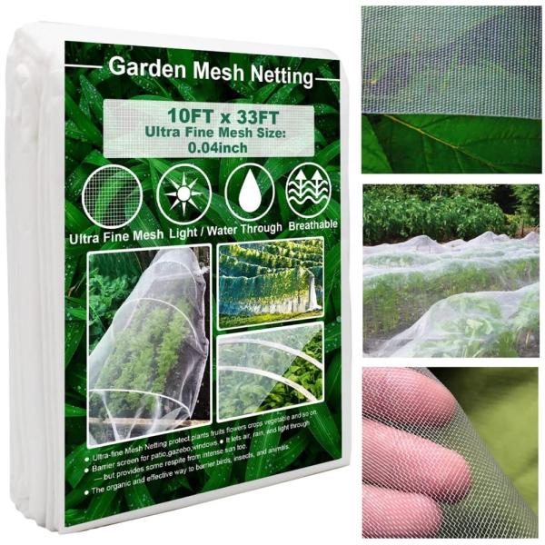 2.5M*10M Greenhouse Insect Barrier Bird Net Solid Vegetable Gardens Insect Netting for Farm Protection