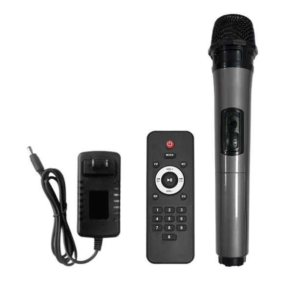 50W Portable Party Speaker with Built-in Lighting Effects and Waterproof Function