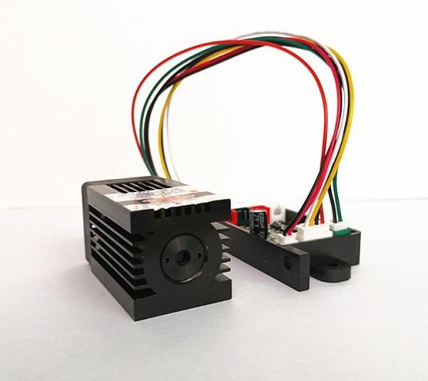 Buy DC 12V 450nm 1.6W Blue Dot Laser Module With TTL Modulation For Laser Stage Light at wholesale prices