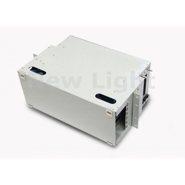 19 Inch 96 Port Fiber Optic Patch Panel Rack Mounting ODF Optical Fiber Distribution Frame for FTTX FTTH