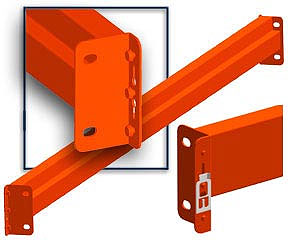 US Cost-Effective Teardrop Pallet Rack For High Density Storage