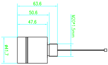 Customizable 0-20% VOL Methane Air Sensor Module With Peak Current 210mA